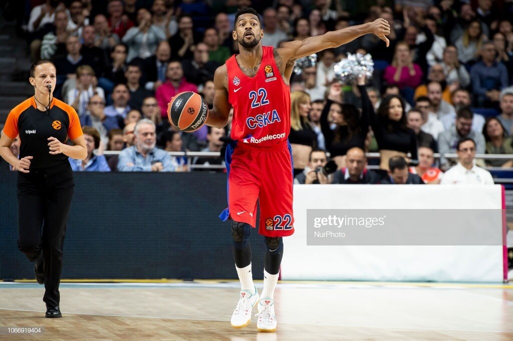 Ο Κόρι Χίγκινς σε 129 αγώνες στη Euroleague με την ΤΣΣΚΑ μέτρησε 12.1 πόντους, 2 ριμπάουντ και 1.7 ασίστ