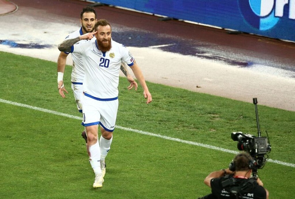 Το… καταφέραμε κι αυτό! Το πρώτο γκολ στην ιστορία της Αρμενίας κόντρα στην Ελλάδα (video+photos)