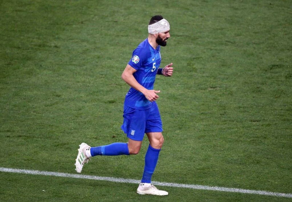 Ελλάδα – Αρμενία: Σφοδρή σύγκρουση και… ματωμένο κεφάλι για Σιόβα (photos+videos)