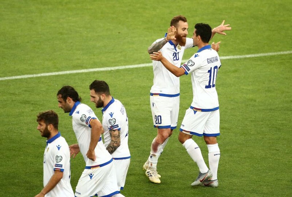 Το… καταφέραμε κι αυτό! Το πρώτο γκολ στην ιστορία της Αρμενίας κόντρα στην Ελλάδα (video+photos)