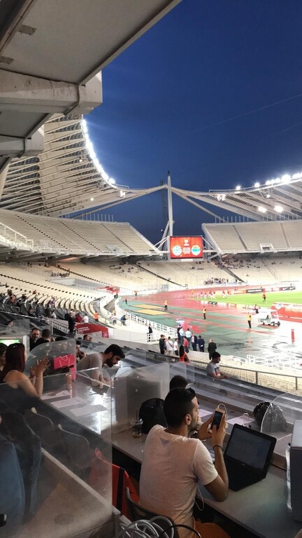 Ελλάδα-Αρμενία: Άδειο το ΟΑΚΑ λόγω βροχής (photos)