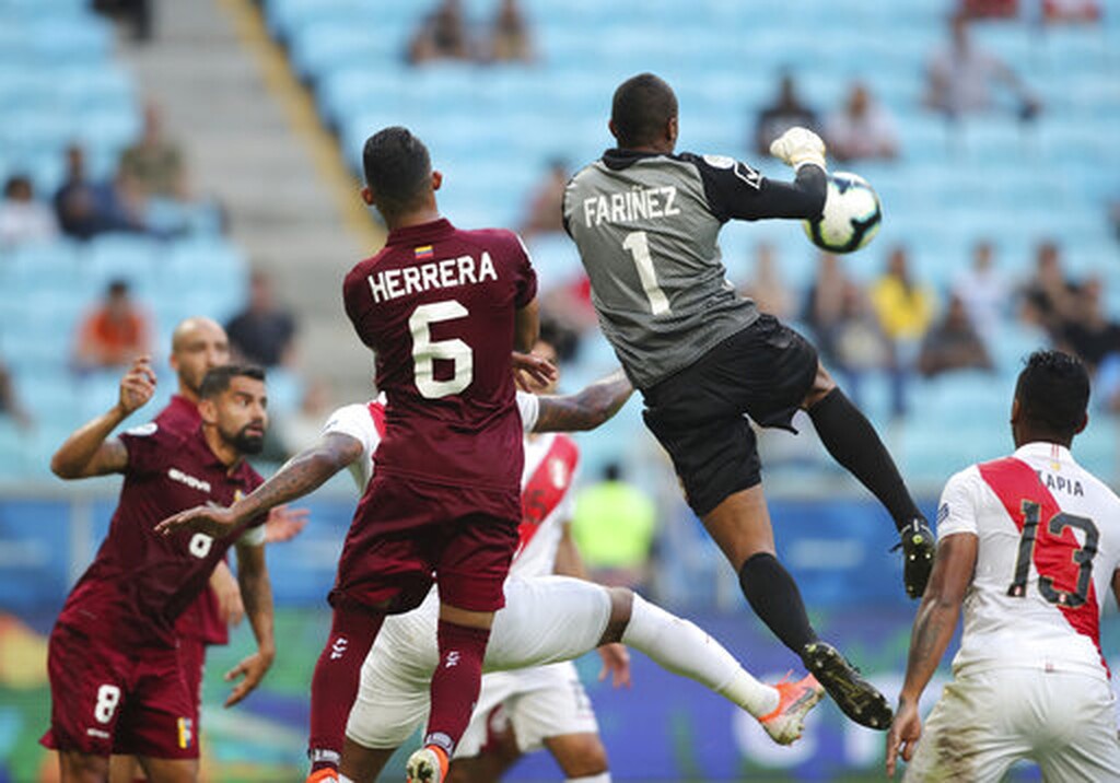 Copa America: Στο μηδέν Βενεζουέλα και Περού (photos)