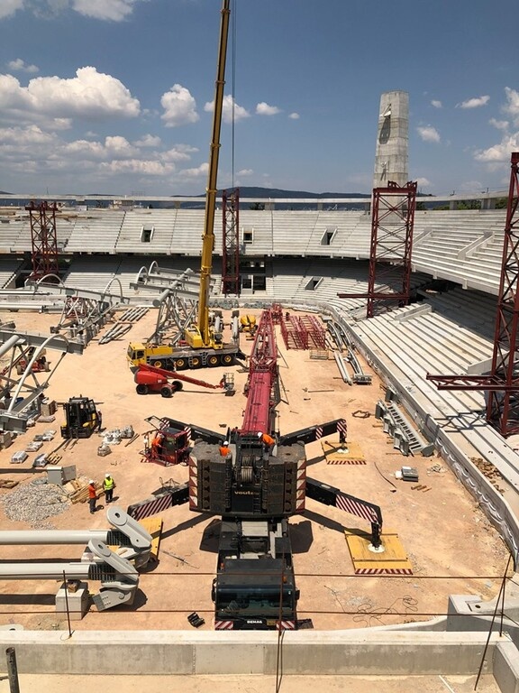 ΑΕΚ: Οι… πύργοι και οι πολεμίστρες της «Αγιά Σοφιάς» (photos+video)