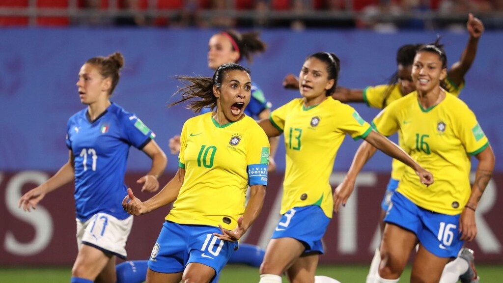 Μουντιάλ Γυναικών: Ιστορική επίδοση από τη Μάρτα (photos+video)