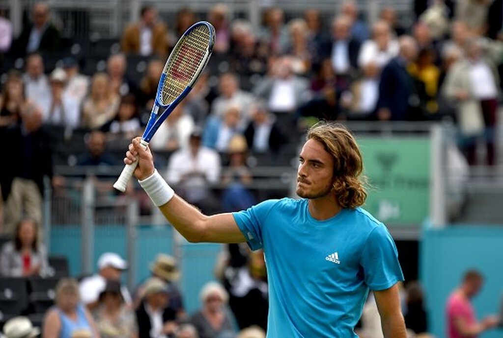 Στέφανος Τσιτσιπάς: Ανατροπή και πρόκριση στους «8» του Fever Tree Championships! (video+photos)