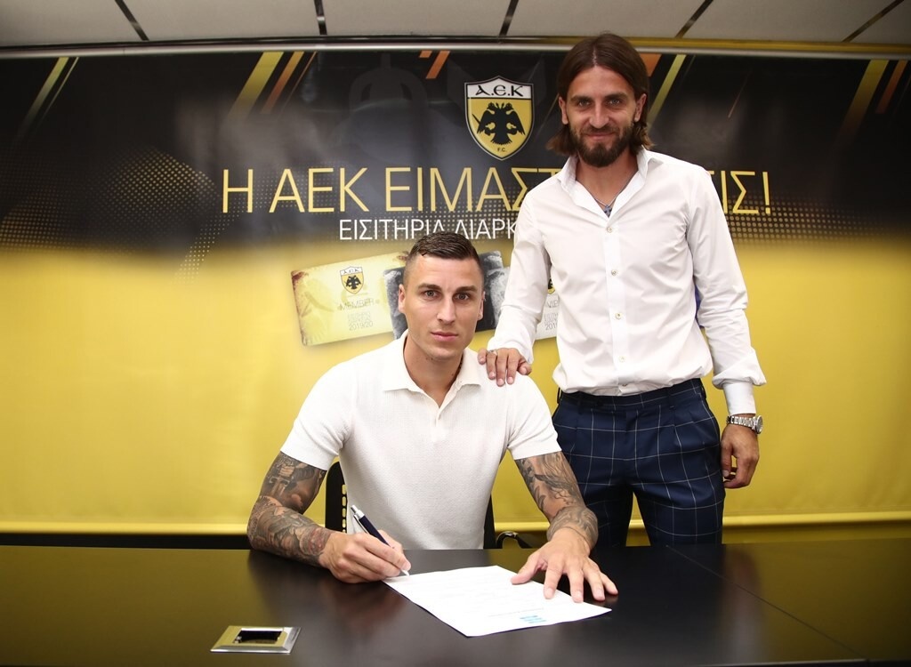 ΑΕΚ: Εκεί πήγε μετά τις υπογραφές ο Βράνιες (photos)