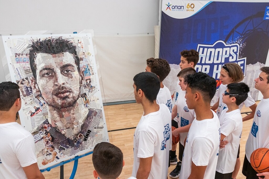 Hoops for Hope: Ο Παπαλουκάς σκοράρει με τον ΟΠΑΠ για την ΟΣΕΚΑ