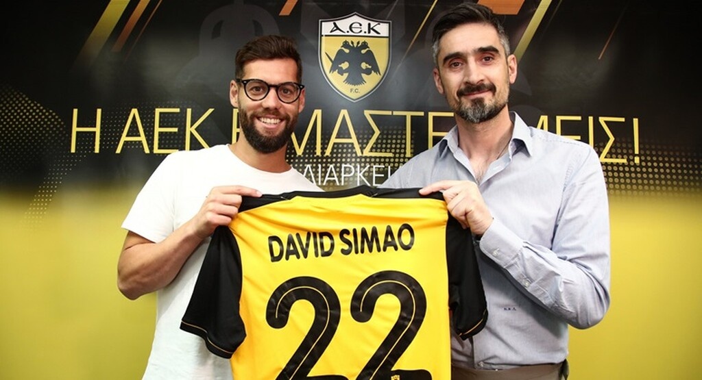 ΑΕΚ: Στα «κιτρινόμαυρα» ο Σιμάο (photos)