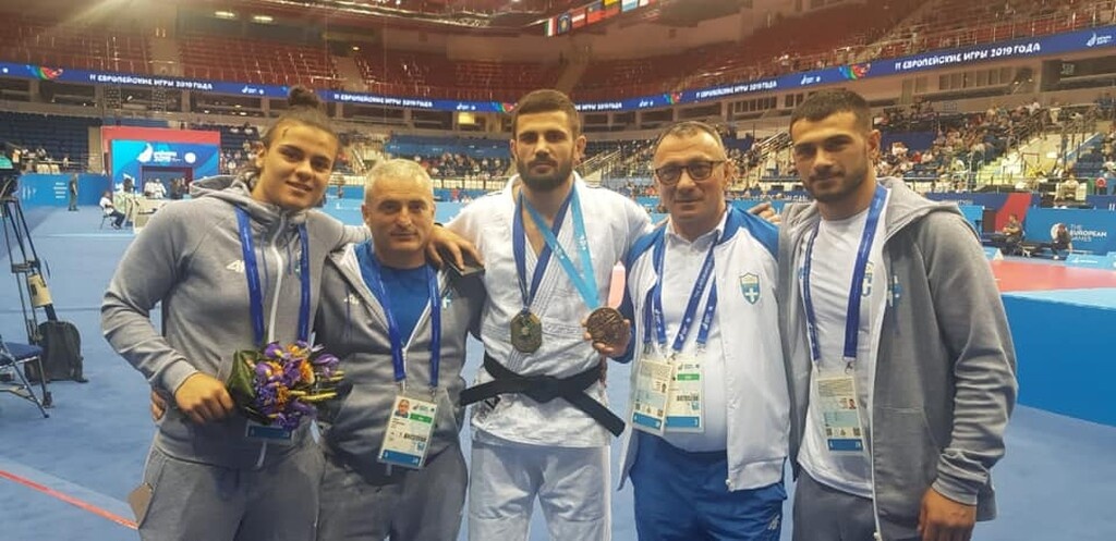 2οι Ευρωπαϊκοί Αγώνες: «Χάλκινος» ο Αζωίδης στο τζούντο (photos)