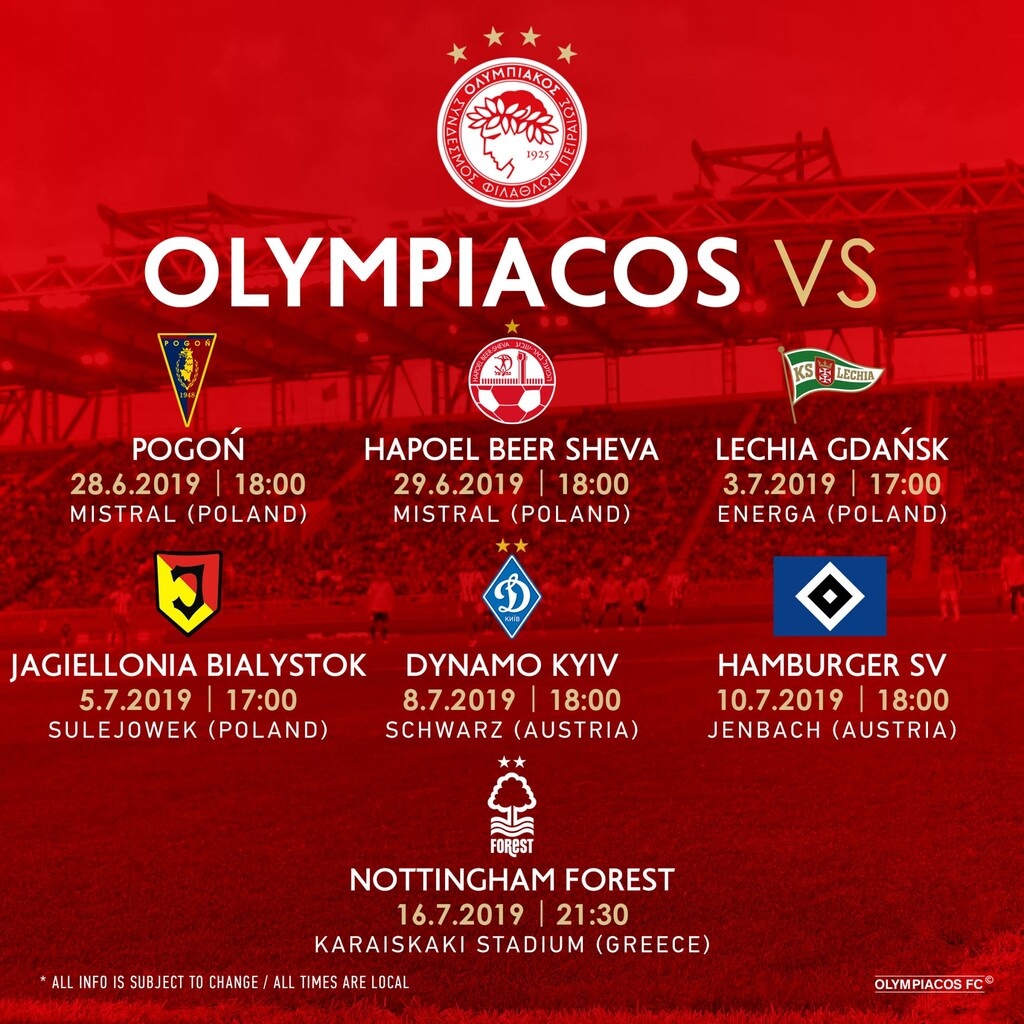 Ολυμπιακός: Έτσι πάει Πολωνία για προετοιμασία (photos)