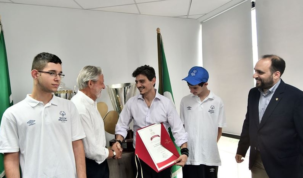 Τα Special Olympics Hellas βράβευσαν τον Δημήτρη Γιαννακόπουλο (photos+video)