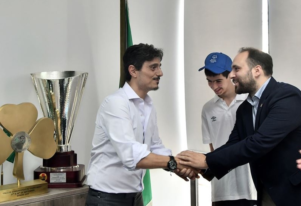 Τα Special Olympics Hellas βράβευσαν τον Δημήτρη Γιαννακόπουλο (photos+video)