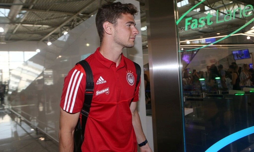 Ολυμπιακός: Αναχώρησε για Πολωνία (photos)