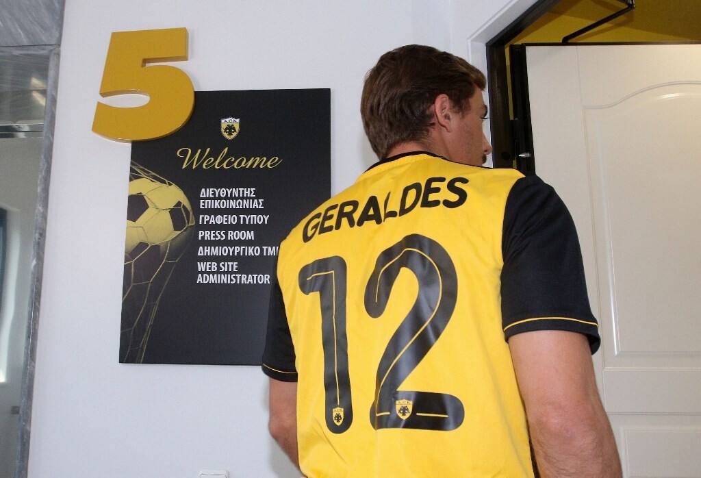Ζεράλδες: «Είμαι μαχητής και ανυπομονώ να ξεκινήσω στην ΑΕΚ» (photos+video)
