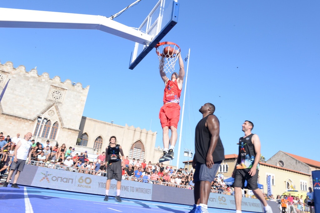 GalisBasketball 3on3: Το μπάσκετ ταξιδεύει στη Ρόδο με τον ΟΠΑΠ