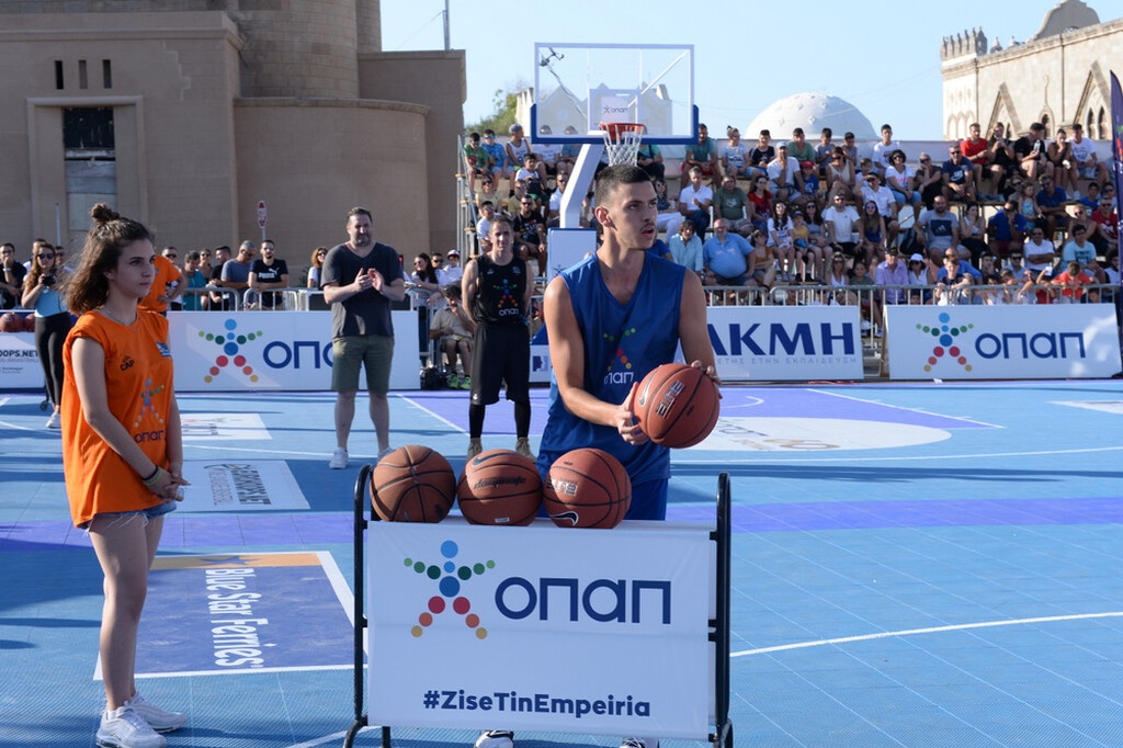 GalisBasketball 3on3: Το μπάσκετ ταξιδεύει στη Ρόδο με τον ΟΠΑΠ