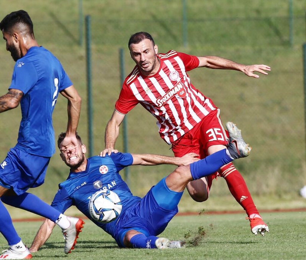 Το… ξύλο της αρκούδας από Μπερ Σεβά σε Ολυμπιακό! (photos)