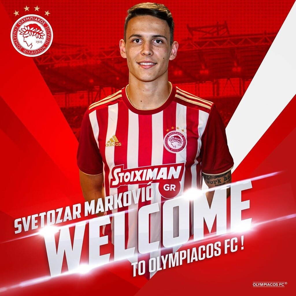 Ολυμπιακός: Επίσημα «ερυθρόλευκος» ο Μάρκοβιτς (photos)