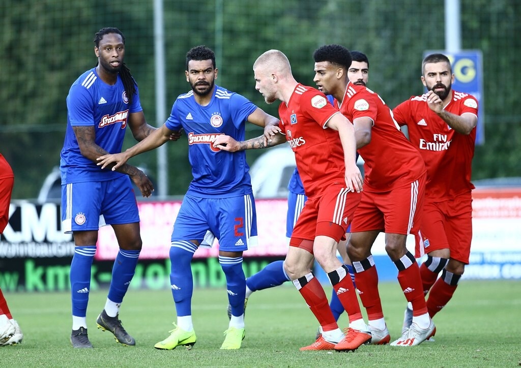 Ολυμπιακός: Ισοπαλία με Αμβούργο, σκόραρε ο Σεμέδο (photos)