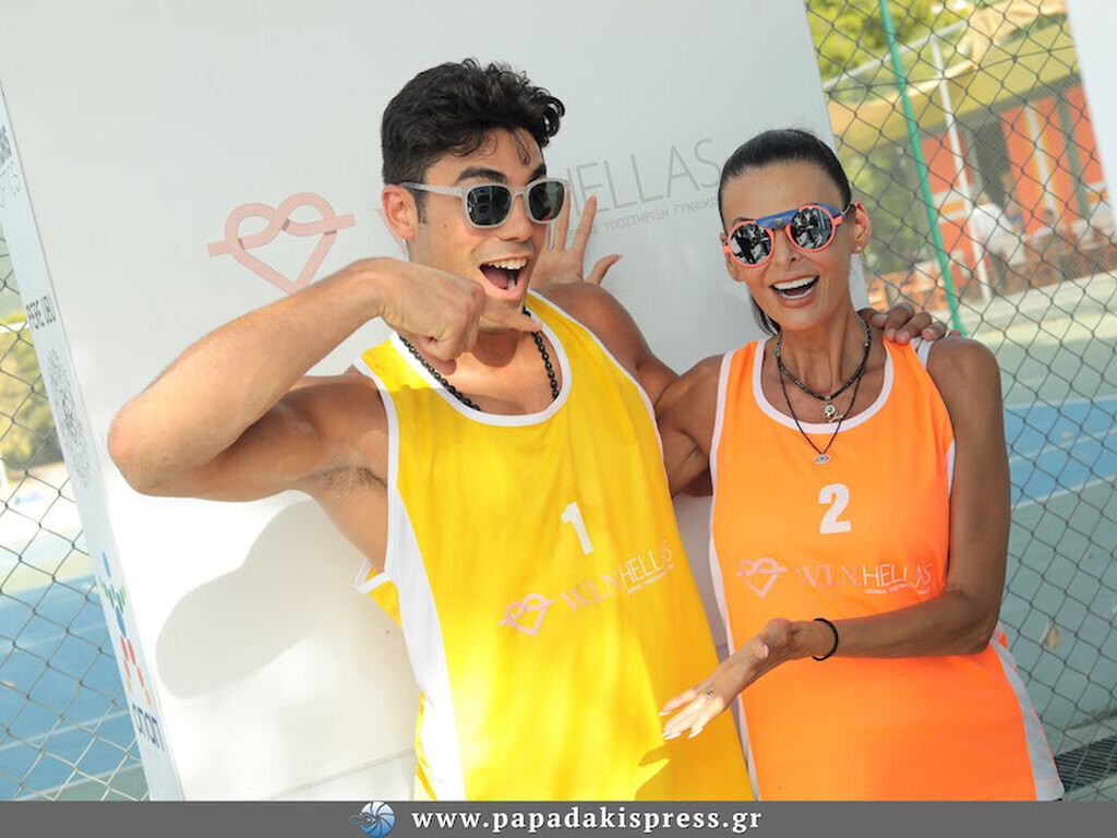 Όλα όσα έγιναν στον Celeb αγώνα Beach Volley της W.I.N. Hellas!!!