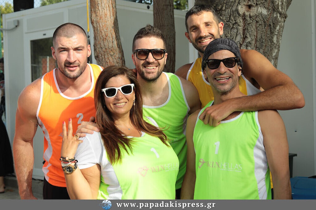 Όλα όσα έγιναν στον Celeb αγώνα Beach Volley της W.I.N. Hellas!!!