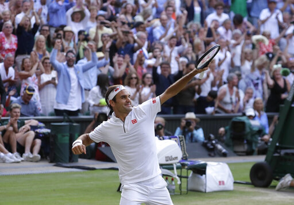 Γουίμπλεντον: Στον τελικό ο μέγας Φέντερερ (photos)