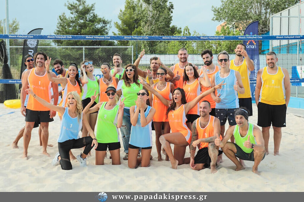 Όλα όσα έγιναν στον Celeb αγώνα Beach Volley της W.I.N. Hellas!!!