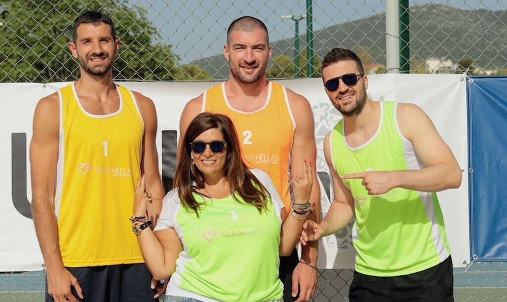 Όλα όσα έγιναν στον Celeb αγώνα Beach Volley της W.I.N. Hellas!!!