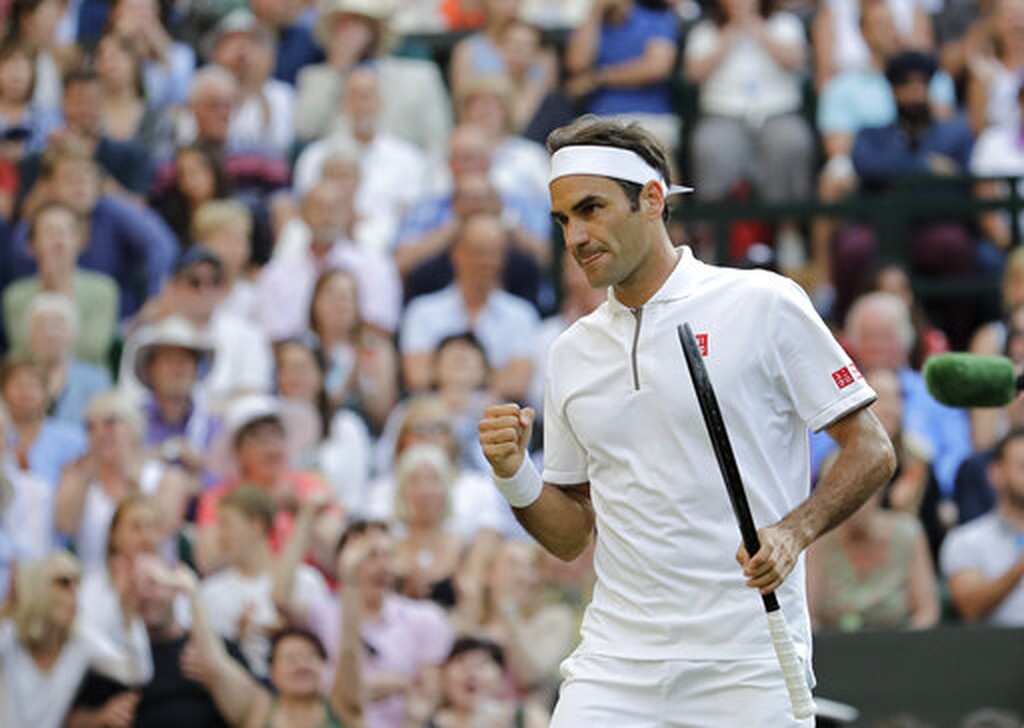Γουίμπλεντον: Στον τελικό ο μέγας Φέντερερ (photos)