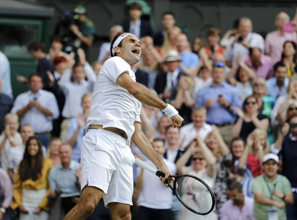 Γουίμπλεντον: Στον τελικό ο μέγας Φέντερερ (photos)