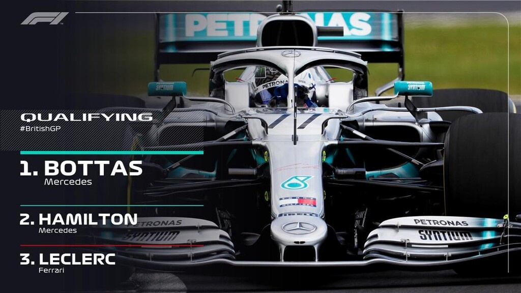 Formula 1: Ο Μπότας την pole position στο Σίλβερστοουν (photos)