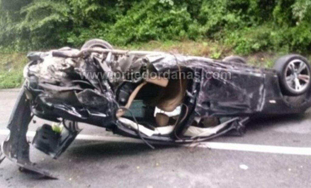 Όγκνιεν Κούζμιτς: Σοκάρουν οι φωτογραφίες από το τροχαίο (photos+video)