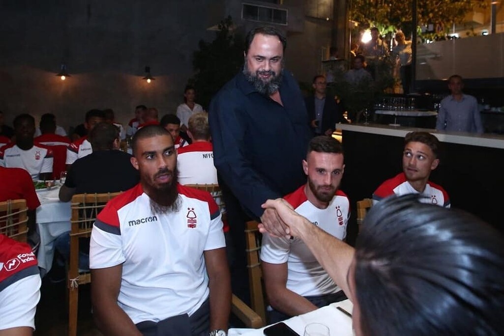 Δείπνο Ολυμπιακού και Νότιγχαμ στο Μικρολίμανο (photos)