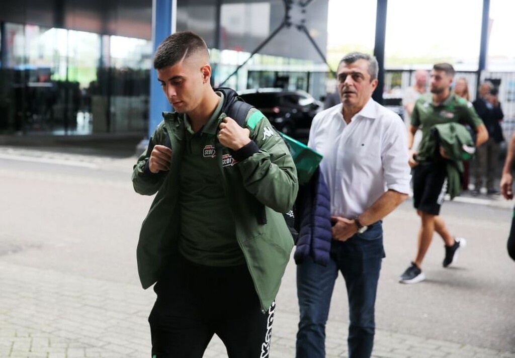 Φέγενορντ – Παναθηναϊκός: «Κλικ» από την άφιξη των «πράσινων» (photos)