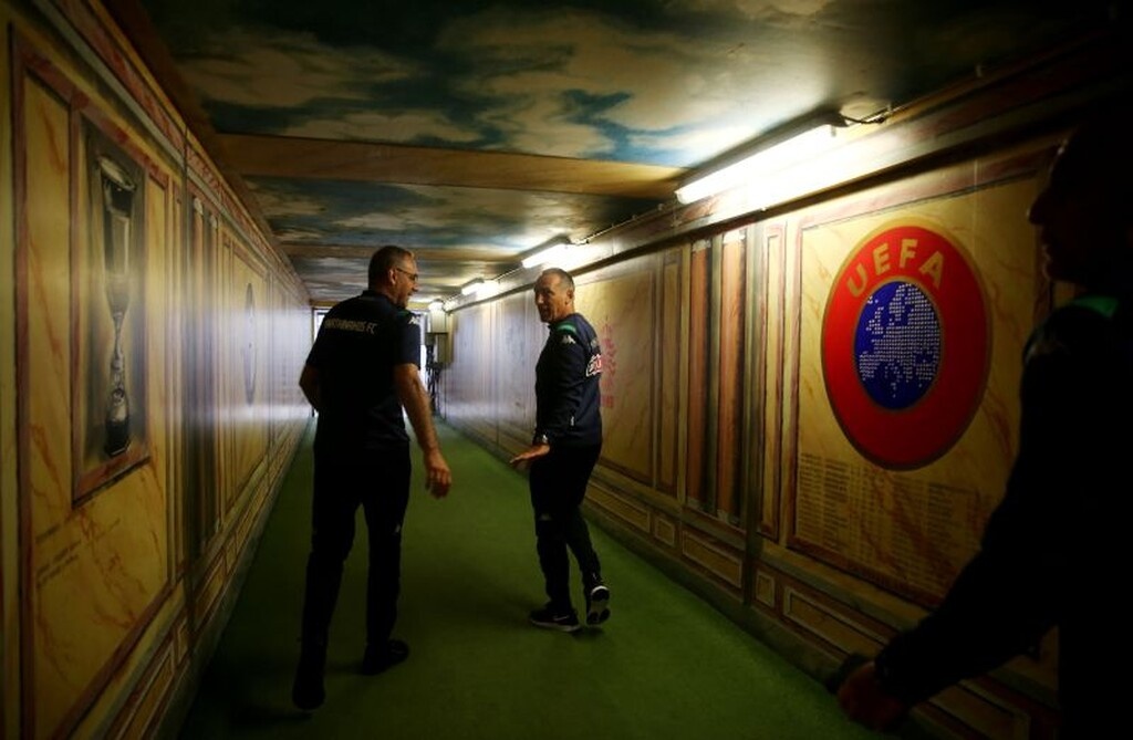 Φέγενορντ – Παναθηναϊκός: «Κλικ» από την άφιξη των «πράσινων» (photos)