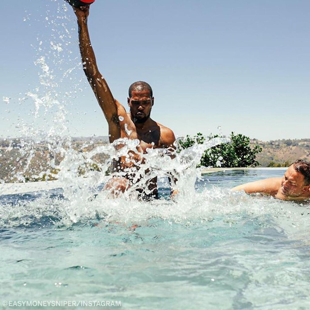 NBA: Σκληρή δουλειά από Ντουράντ (photos)