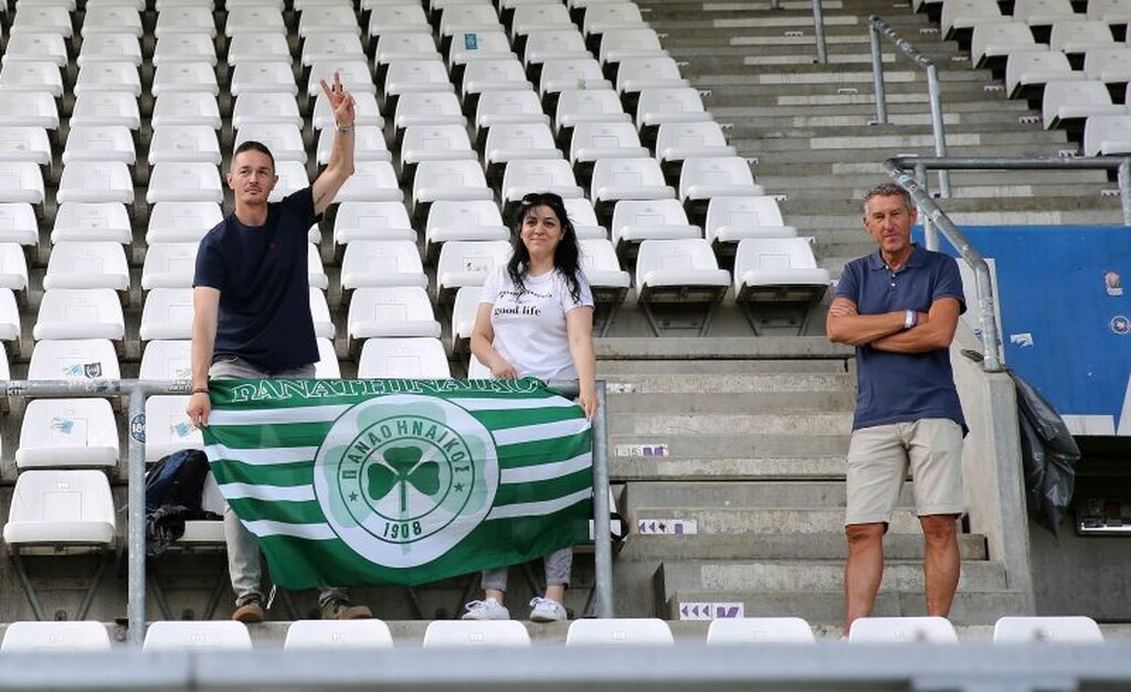 Μπέρσχοτ-Παναθηναϊκός: «Αιώνια πιστοί» και στην Αμβέρσα (photos)