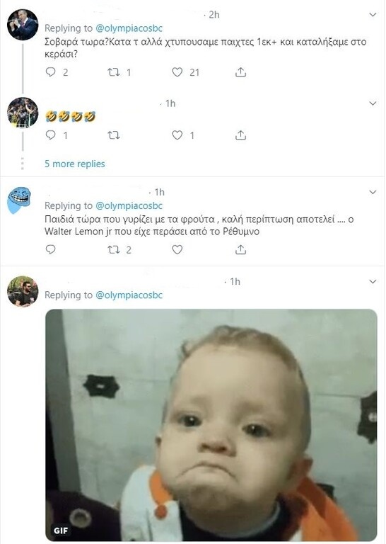 Απογοήτευση στον κόσμο του Ολυμπιακού μετά τον Τσέρι (photos)