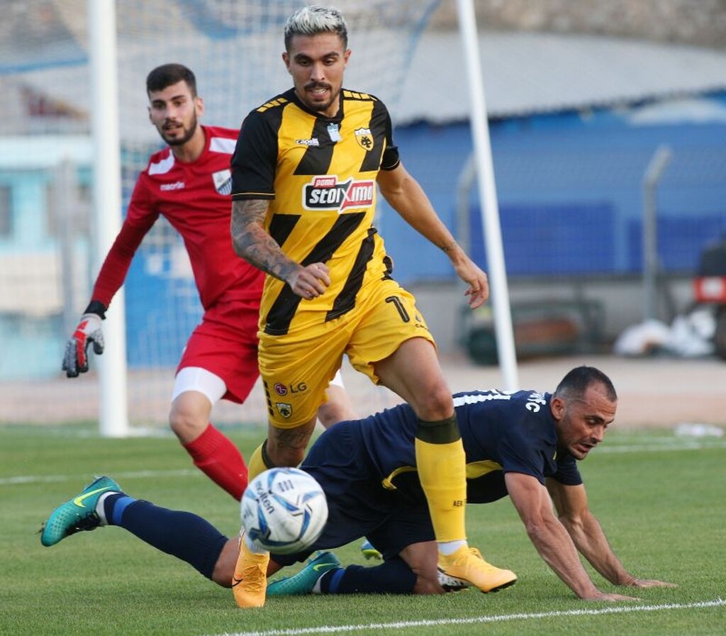 Λαμία – ΑΕΚ: Η «πρώτη» του Βέρντε, η επιστροφή του Βύντρα και το γκολ! (video+photos)