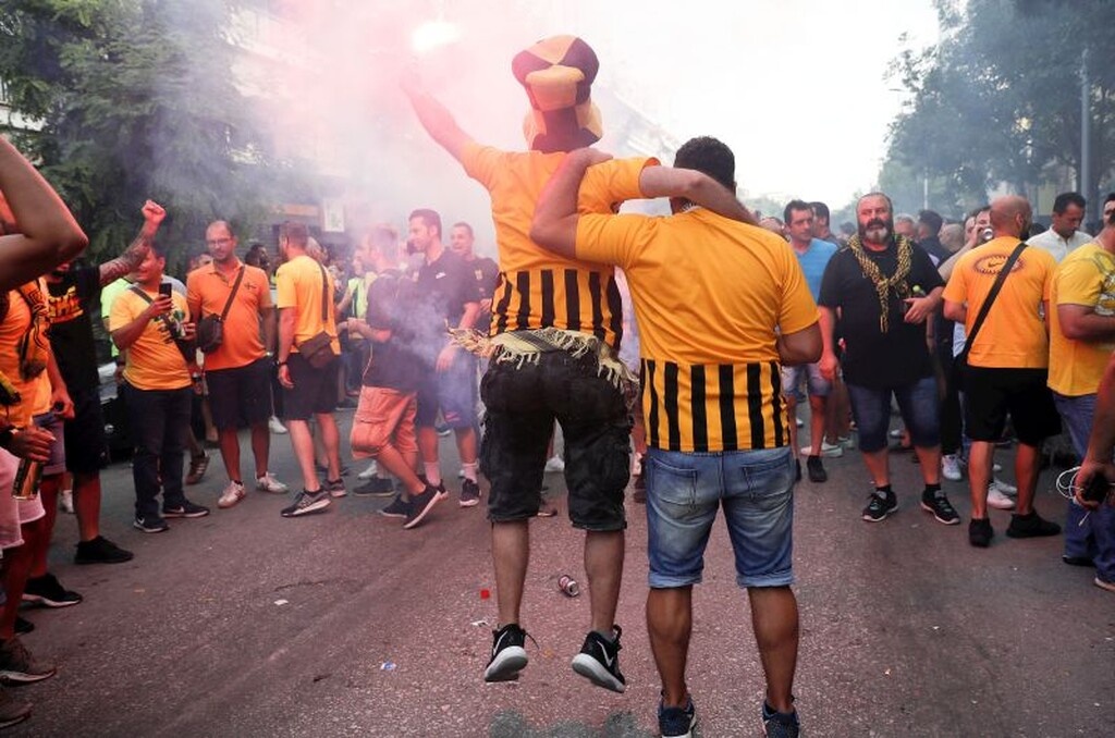Άρης – ΑΕ Λεμεσού: «Φωτιά» στην άφιξη των «κίτρινων»! (video+photos)