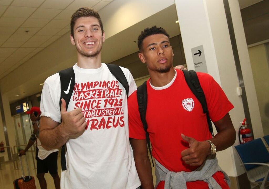 Ήρθαν Χαπ και Μπόλντγουιν για τον Ολυμπιακό (photos)