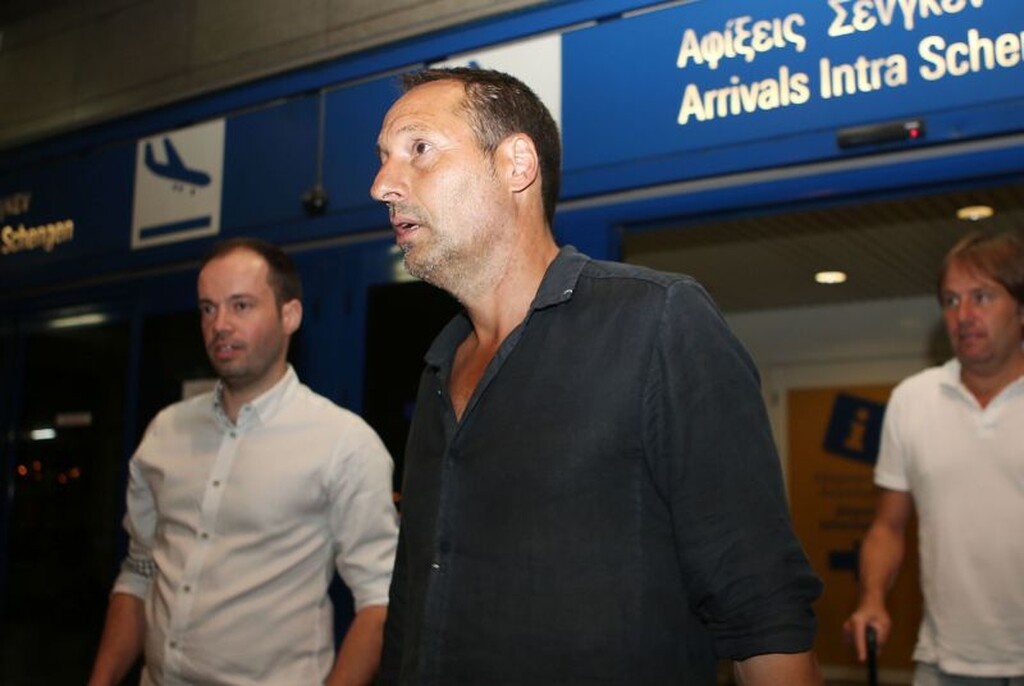 Στην Ελλάδα ο νέος προπονητής της Εθνικής Τζον Φαν Σιπ (photos)