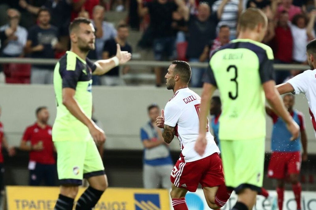 Ολυμπιακός-Βικτόρια Πλζεν: Το γκολ του Γκιγιέρμε «ξεσήκωσε» το Φάληρο (video+photos)