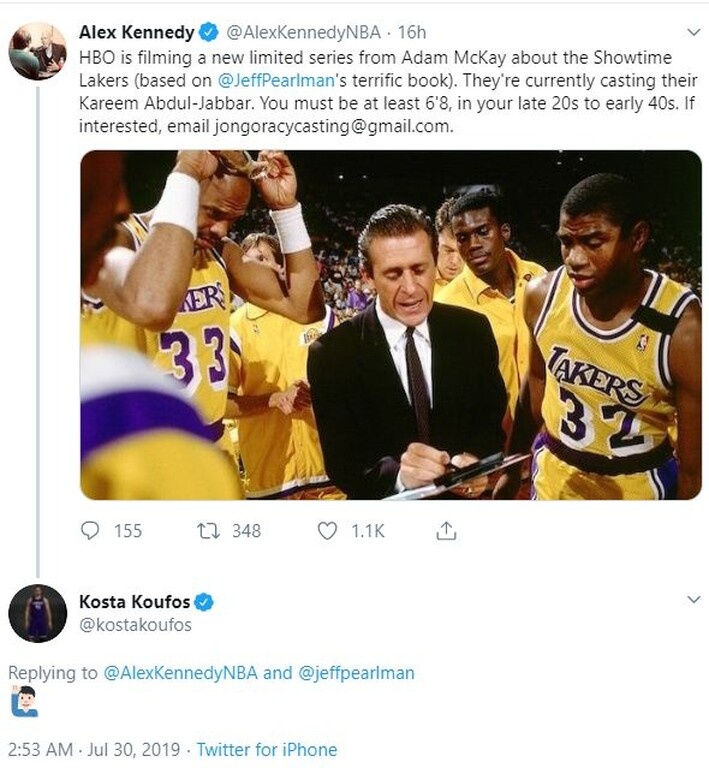 Ο Κώστας Κουφός θέλει να παίξει τον Καρίμ Αμπντούλ Τζαμπάρ! (photo)