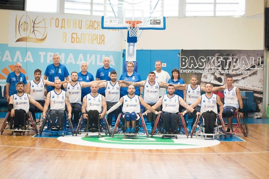 Η Εθνική Ομάδα της ΟΣΕΚΑ στο 9ο Ευρωπαϊκό Πρωτάθλημα Καλαθοσφαίρισης με Αμαξίδιο