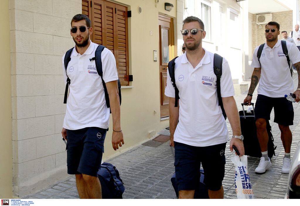 Εθνική Ανδρών: Η άφιξη στο Ηράκλειο σε εικόνες (photos)