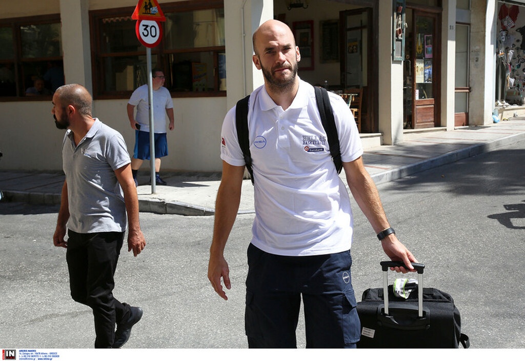 Εθνική Ανδρών: Η άφιξη στο Ηράκλειο σε εικόνες (photos)