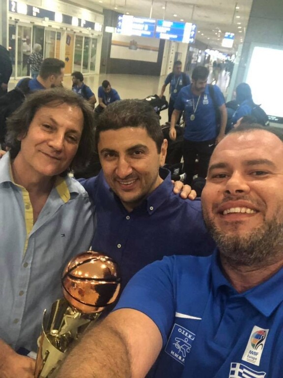 Ο Λ. Αυγενάκης υποδέχθηκε την πρωταθλήτρια Εθνική ομάδα μπάσκετ με Αμαξίδιο