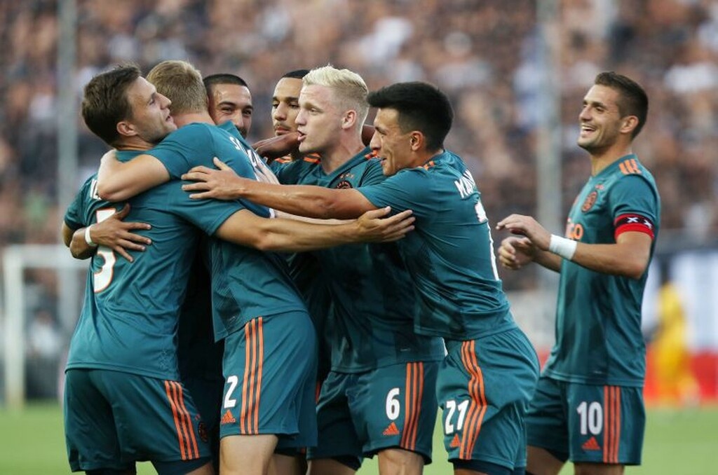 ΠΑΟΚ-Άγιαξ 2-2: Το απίστευτα τυχερό γκολ του Χούντελαρ! (video+photos)