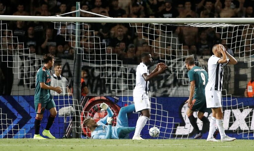 ΠΑΟΚ – Άγιαξ 2-2: Τεράστιος αλλά άτυχος! (photos+videos)